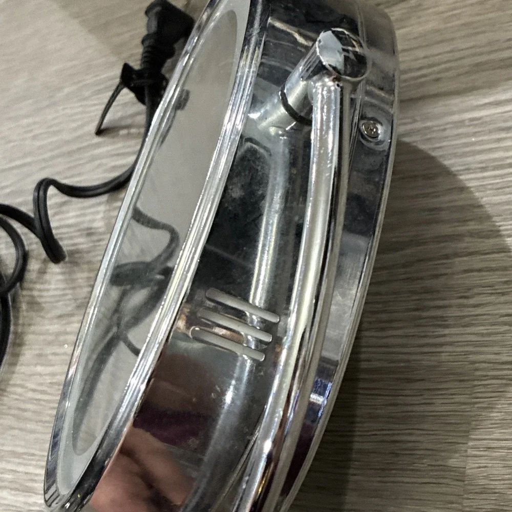 Pre-Owned Conair Dual Sided Lighted Oval Vanity Make Up Adjustable Angle Mirror